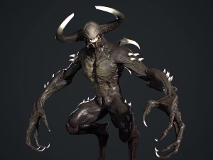 Faceless Demon 2 3D Model