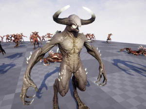 Faceless Demon 2 3D Model