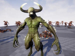 Faceless Demon 2 3D Model