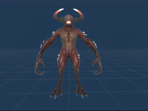 Faceless Demon 2 3D Model