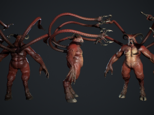 Fat Demon 2 Model 3D