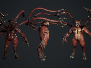 Fat Demon 2 3D Model