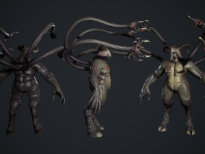 Fat Demon 2 Model 3D