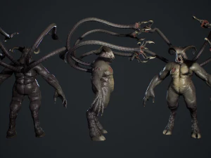 Fat Demon 2 3D Model