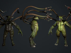 Fat Demon 2 3D Model