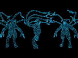 Fat Demon 2 Model 3D