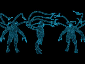 Fat Demon 2 3D Model