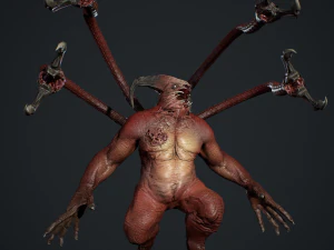 Fat Demon 2 3D Model
