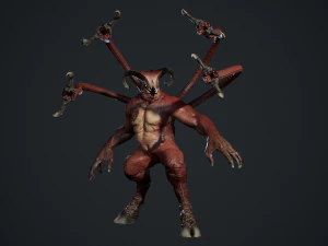 Fat Demon 2 3D Model