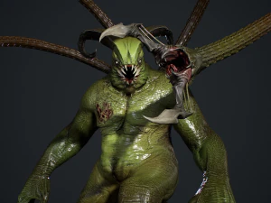 Fat Demon 2 3D Model