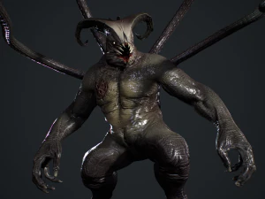 Fat Demon 2 3D Model