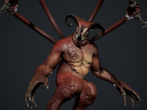 Fat Demon 2 Model 3D