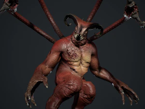 Fat Demon 2 3D Model