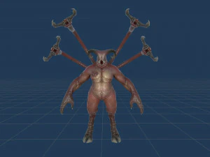 Fat Demon 2 3D Model