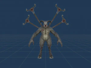 Fat Demon 2 3D Model