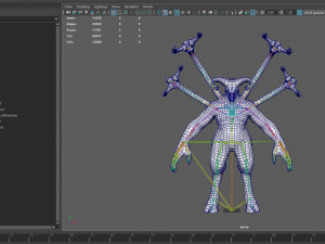 Fat Demon 2 Model 3D