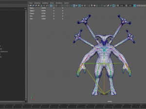 Fat Demon 2 3D Model
