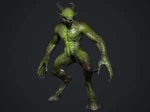 Demon Character 4 3D Model