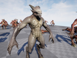Demon Character 4 3D Model