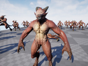 Demon Character 4 3D Model