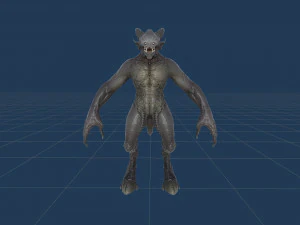 Demon Character 4 3D Model