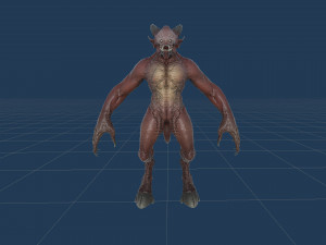 Demon Character 4 3D Model
