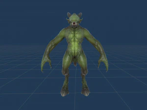 Demon Character 4 3D Model