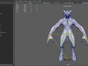 Demon Character 4 3D Model