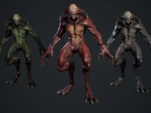 Demon Character 5 3D Model