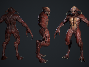 Demon Character 5 3D Model
