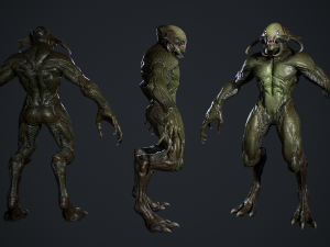 Demon Character 5 3D Model