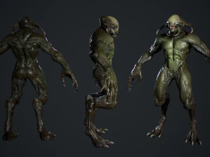 Demon Character 5 3D Model