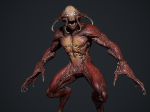 Demon Character 5 3D Model