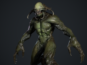 Demon Character 5 3D Model