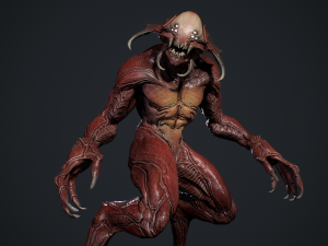 Demon Character 5 3D Model