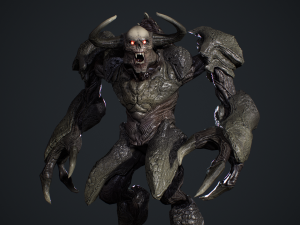 High Demon 3 Model 3D