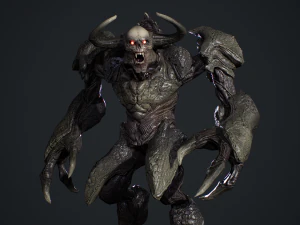 Setan Tinggi 3 Model 3D