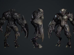 High Demon 4 3D Model