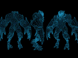 High Demon 4 3D Model