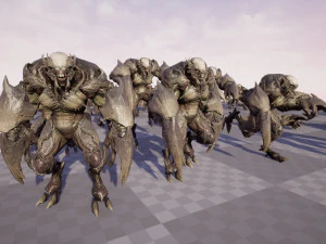 High Demon 4 3D Model
