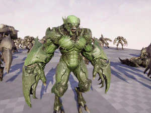 High Demon 4 3D Model