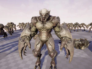 High Demon 4 3D Model