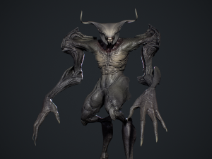 Faceless Demon 3 3D Model