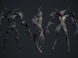 Faceless Demon 3 3D Model