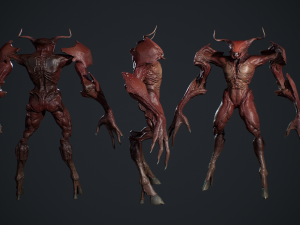 Faceless Demon 3 3D Model