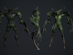 Faceless Demon 3 3D Model