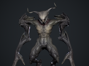 Faceless Demon 3 3D Model