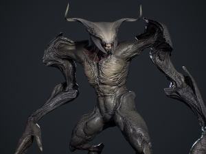 Faceless Demon 3 3D Model