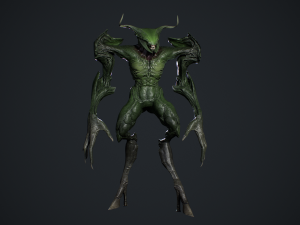 Faceless Demon 3 3D Model