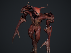Faceless Demon 3 3D Model